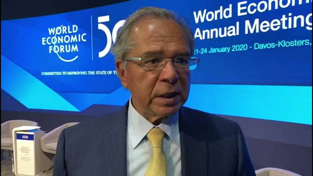 Ministro Paulo Guedes: “Crescemos 1,2% em 2019 e devemos crescer 2,5% neste ano”