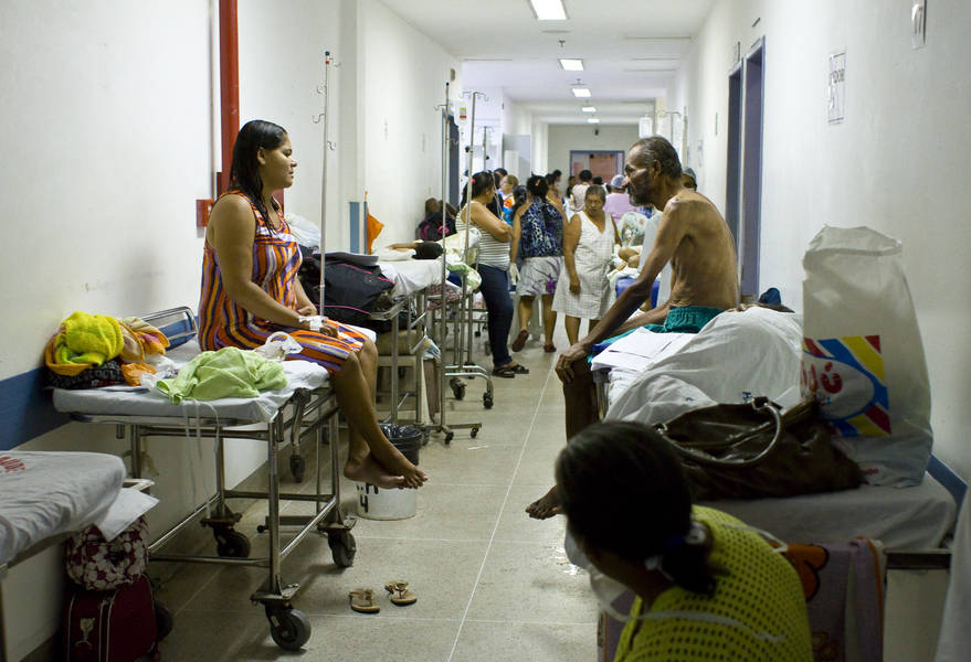 Entre os hospitais, profissionais e a população de Alagoas, as reclamações se multiplicaram no ano passado

Foto: Felipe Brasil