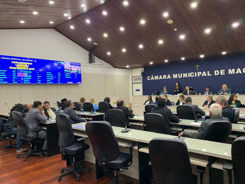 Câmara de Vereadores de Maceió terá distribuição partidária mais heterogênea a partir da próxima legislatura