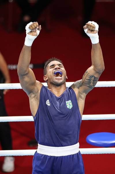 Abner Teixeira avançou às semifinais da categoria até 91kg no boxe brasileiro